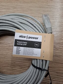 Alza Power Patch Cable CAT5E UTP 20 m – nový - 2