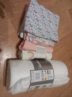 Plenky dětské látkové + dětská deka - 2