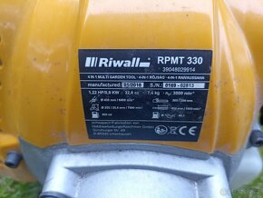Multifunkce s benzinovým motorem. Riwall RPMT 330 - 2