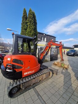 Minibagr Kubota KX121- 3, rok 2014, 4300mth - 2