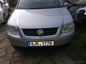 vw Touran 2.0 .tdi pd 100 kw rok 2003 webaso - 2
