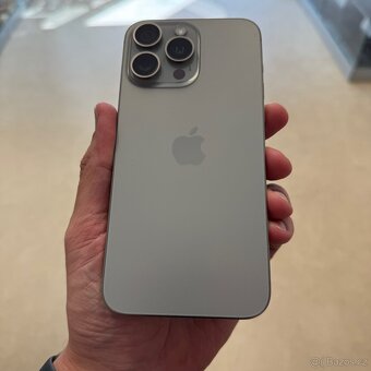 iPhone 15 Pro Max 256GB, 100% baterie, 12 měsíců záruka - 2