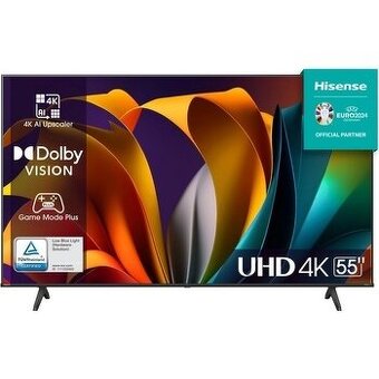 4K UHD SMART TV HISENSE ZÁRUKA 55" (139 cm) - 2