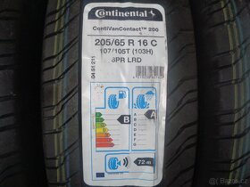 Letní pneu 205/65/16c Continental - Nové - 2