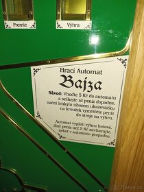Prodám hrací automat starožitný, předválečný. - 2