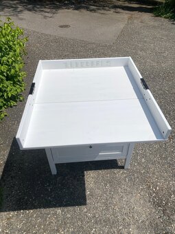 Přebalovací komoda IKEA Sundvik - bíl. mořena - 2