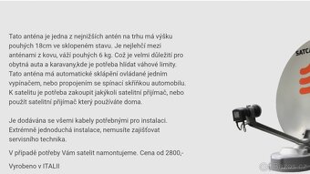 Satelit na karavan - 2