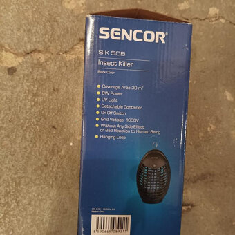 Elektrický lapač hmyzu Sencor - komáři už útočí - 2