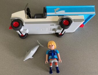Playmobil 4464 Ošetřovatelský vůz ze ZOO + 2 figurky - 2