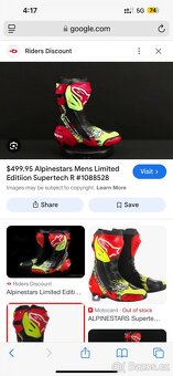 Alpinestars Supertech R Vented 34 Limited Edition Schwantz - 2