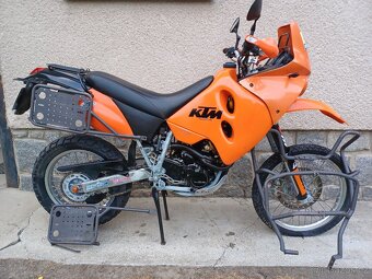 KTM LC4 640 - 620 NOSIČE BOČNÍCH BRAŠEN - 2