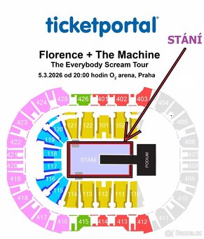 FLORENCE + The Machine - 3/2026 Praha - 2