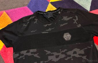 PHILIPP PLEIN PÁNSKÉ STYLOVÉ LUXUS TRIKO - L - 2