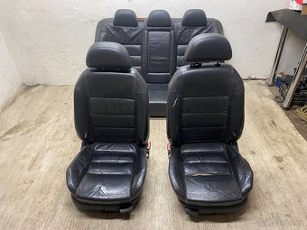 ŠKODA SUPERB 1 2001-2008 - KOŽENÉ VYHŘÍVANÉ SEDAČKY - 2