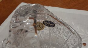 Košík Bohemia Crystal broušené sklo - 2