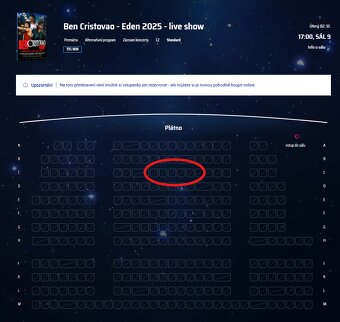 ✅Ben Cristovao - Promítání PRAHA ANDĚL✅ - 2