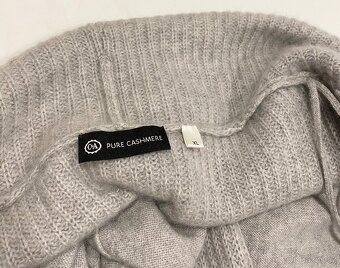 Kašmírový dlouhý svetr 100%kašmír, kardigan přehoz - 2