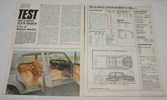 Redakční test Rolls-Royce Silver Shadow (1972) - 2
