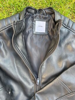 Kožená bunda pro kluky vel.134 - 2