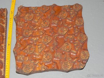 Staré modrotiskové matrice, forma modrotisk - 2