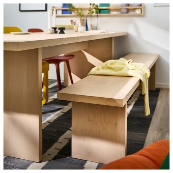 Dřevěná lavice 210x38 - 2