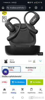 Shokz OpenFit sluchátka - 2