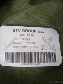 NOVÝ vojenský kabát Kongo vel. L - 2