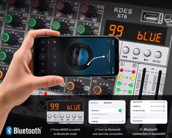 Mixážní pult DPES ST6 - 2