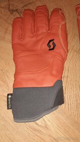 Kožené rukavice Scott Explorair Premium GTX - 2