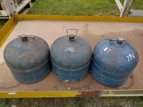 Plynové bomby 2kg, prázdné, více kusů - 2