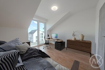Pronájem podkrovního bytu 3+kk s balkonem v novostavbě v Bra - 2