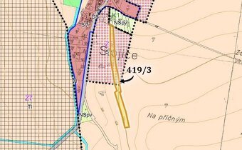 Pozemek, bydlení, prodej, Stojice, Pardubice - 2