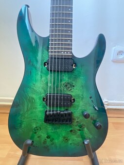 SCHECTER C-7 PRO - AQUA BURST - 2