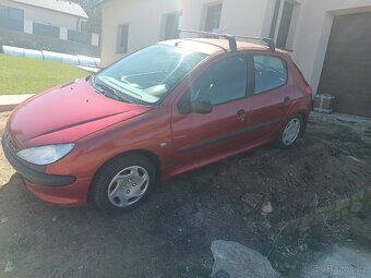Prodám Peugeota 206 1,9D r.v 2001 - 2