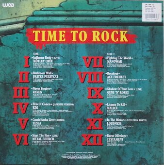 LP Time to Rock,EX - 2
