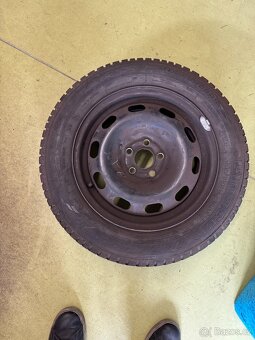 5x100 6Jx15 ET38 185/65 R15 6,5mm zimní - 2