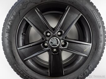 Škoda Octavia - Originání 16" alu kola - Zimní pneu - 2