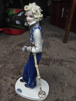 Keramická figurka, ruční výroba Vídeň - 2