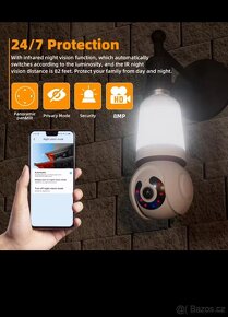 WiFi kamera nová 4k UHD 8mpix night vision - 2