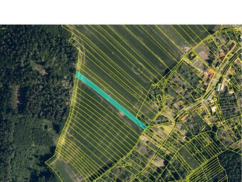 Prodej zemědělské půdy – 6 452 m2 – kú Újezdsko - 2