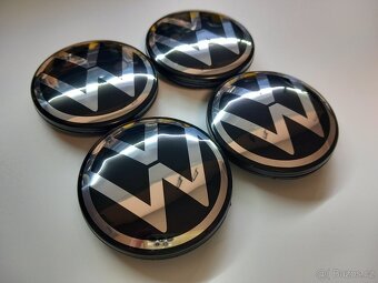 Středové krytky Vw, 65x56mm, Nové Logo 2 - 2