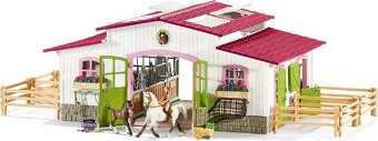 Schleich 42344 Stáj s koňmi a příslušenstvím - 2