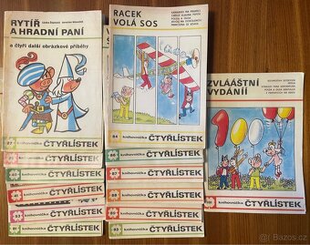Čtyřlístek mix, 13 ks, č 27 až 100 - 2