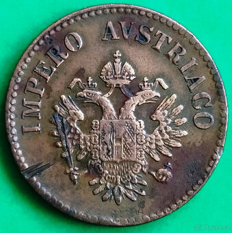 10 Centesimi 1852 V BENÁTKY František Josef I. VZÁCNÁ - 2