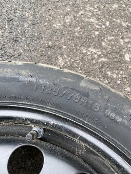 Rezervní kolo 5x112 125/70 R16 VW, Škoda, Audi, Seat - 2