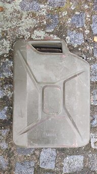 Plechové kanystry nafta - benzin 20l - 3ks - 2