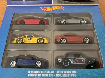 Hot Wheels - sada 6 kovových modelů ve velmi dobrém stavu - 2
