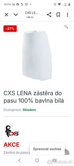 Zástěra Lena gastro 3ks nové - 2