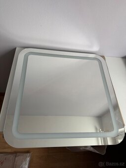 Zrcadlo s LED osvětlením Naturel Pavia 60x60 cm ZIL6060KRBV - 2