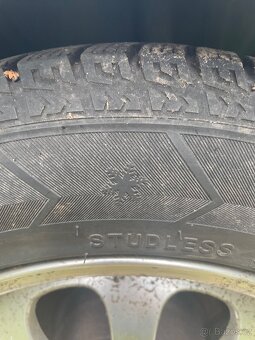 BMW e36 205/60 R15. Zimní kola 5x120 - 2